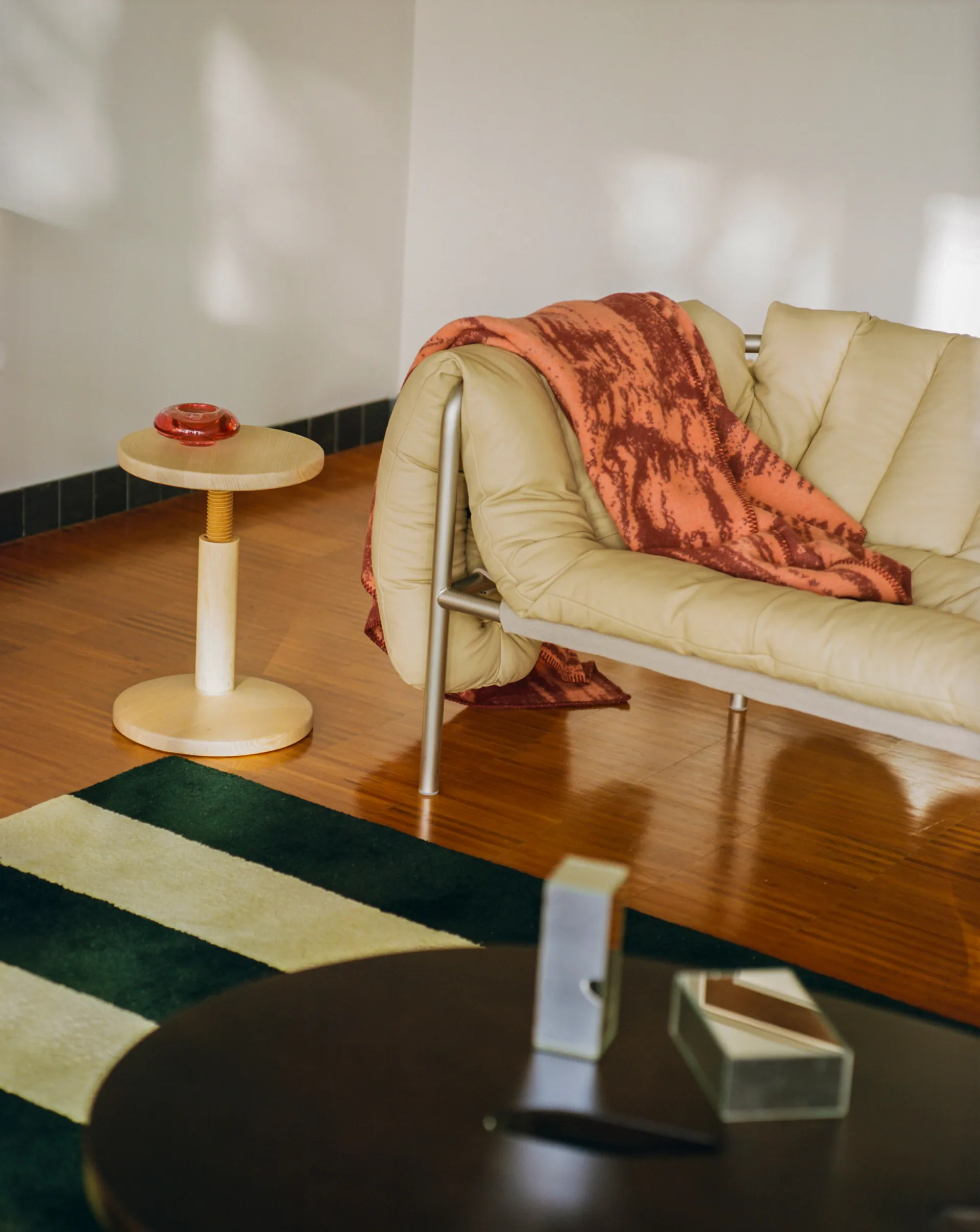 Puffy 2,5-seater sofa 205 cm, Natural-cream Hem