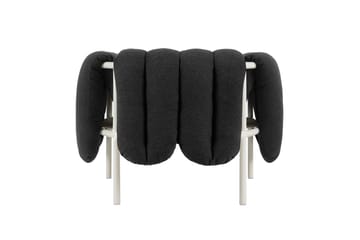 Puffy lounge chair - Anthracite-cream - Hem