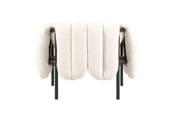 Puffy lounge chair - Natural-black grey - Hem