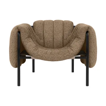 Puffy lounge chair - Sawdust-black grey - Hem