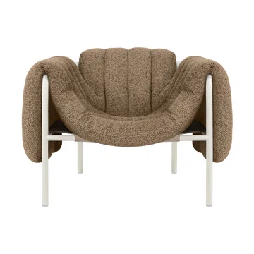 Puffy lounge chair - Sawdust-cream - Hem