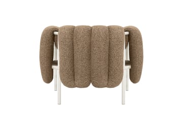 Puffy lounge chair - Sawdust-cream - Hem