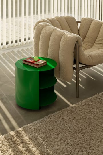 Puffy lounge chair - Sawdust-traffic red - Hem