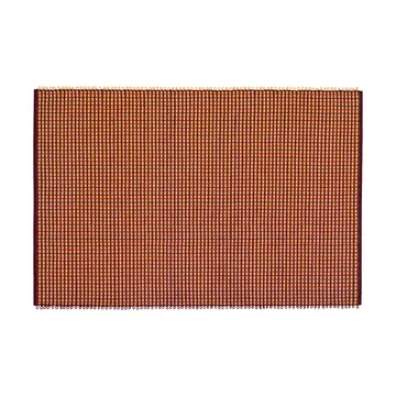 Rope rug Large 200x300 cm - Terracotta - Hem