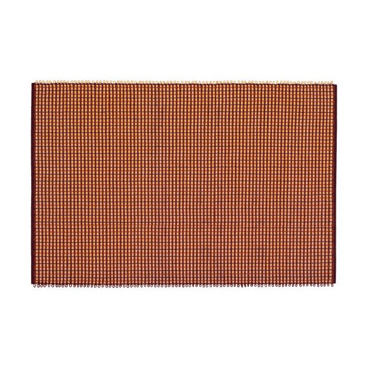 Rope rug Large 200x300 cm - Terracotta - Hem