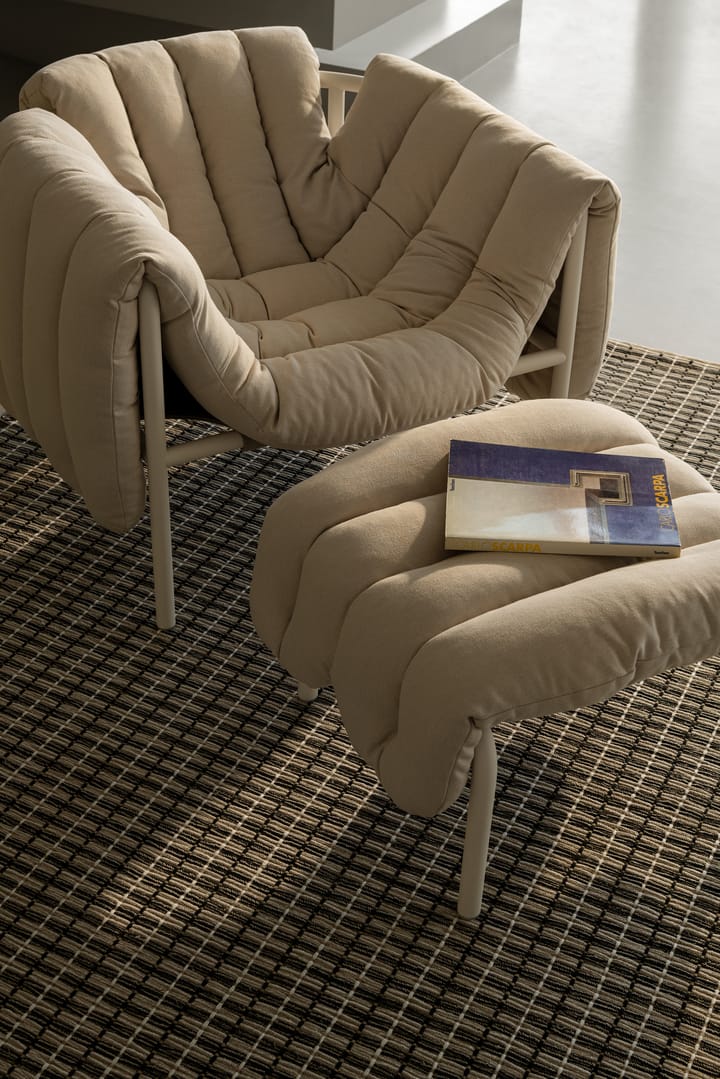 Rope rug Medium 170x240 cm, Night blue Hem