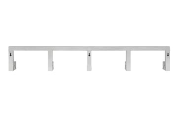 Tig Quintuple hook 115 cm - Brushed aluminum - Hem