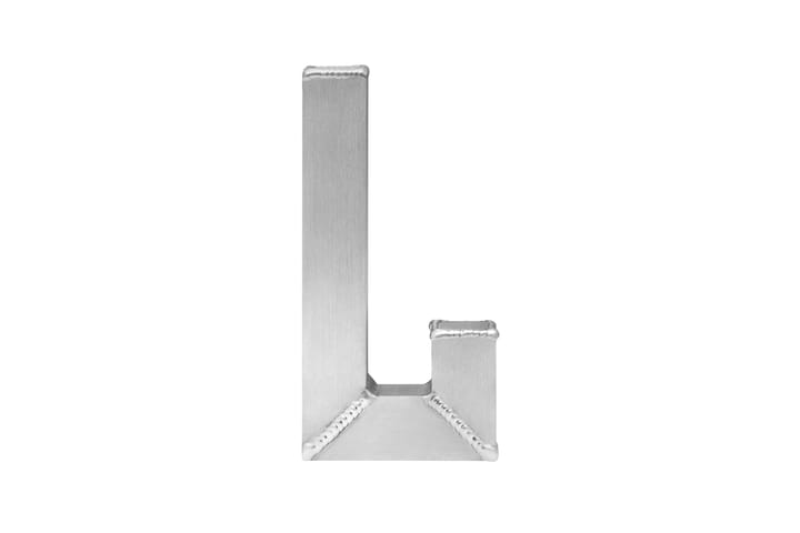 Tig Single hook, Brushed aluminum Hem