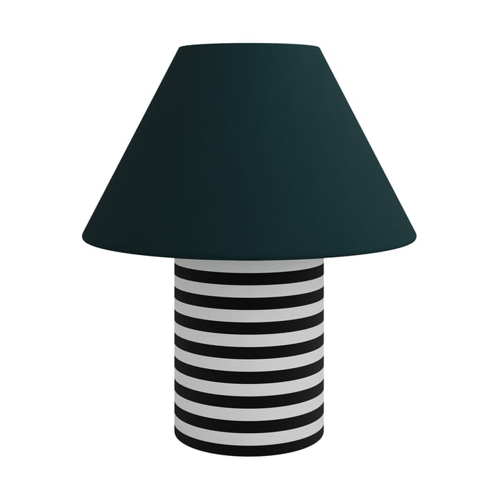 Toto table lamp Large 64 cm - Pine-black & white stripes - Hem