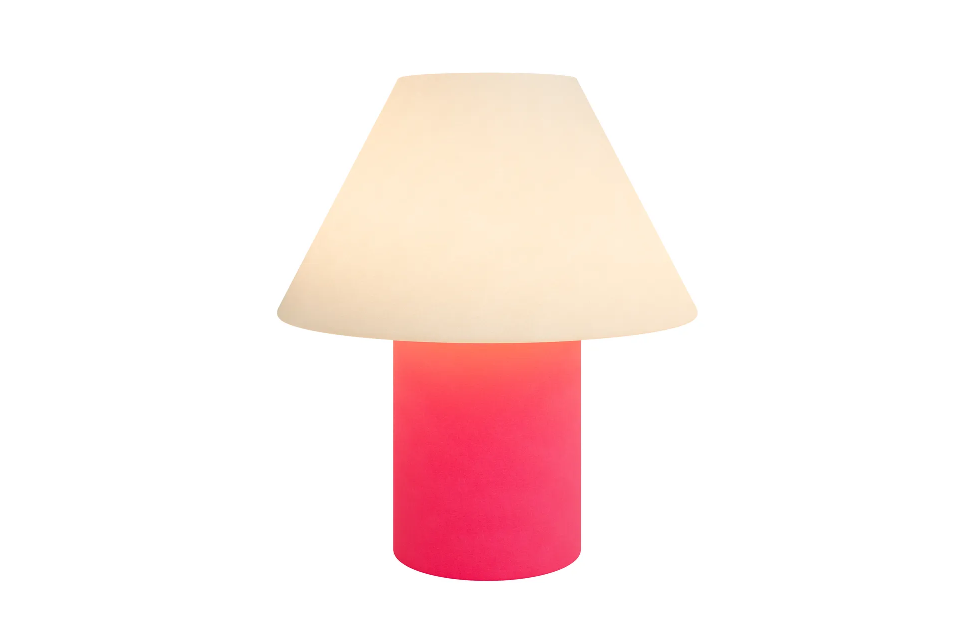 Toto table lamp Medium 47 cm, Beige-magenta Hem