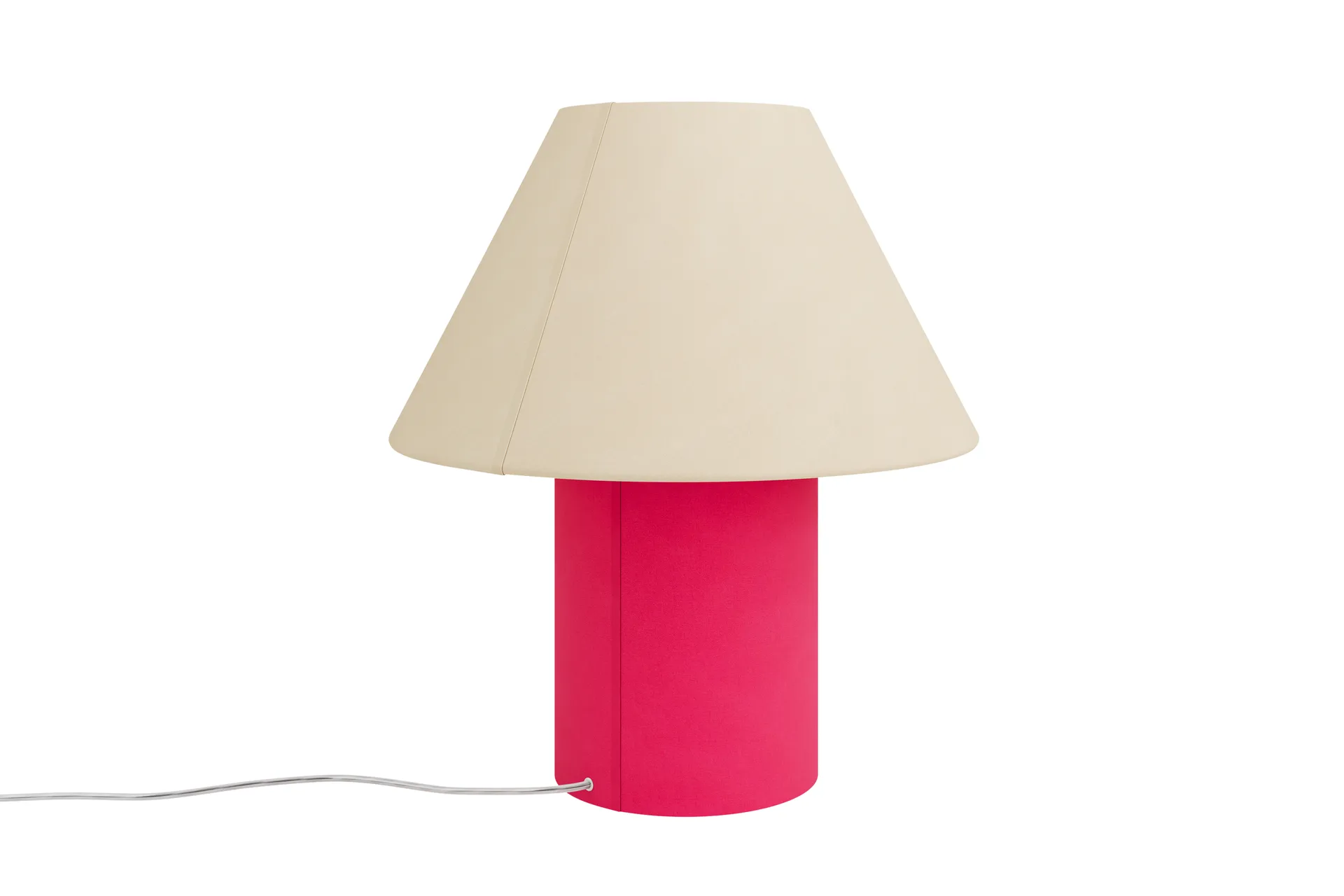 Toto table lamp Medium 47 cm, Beige-magenta Hem