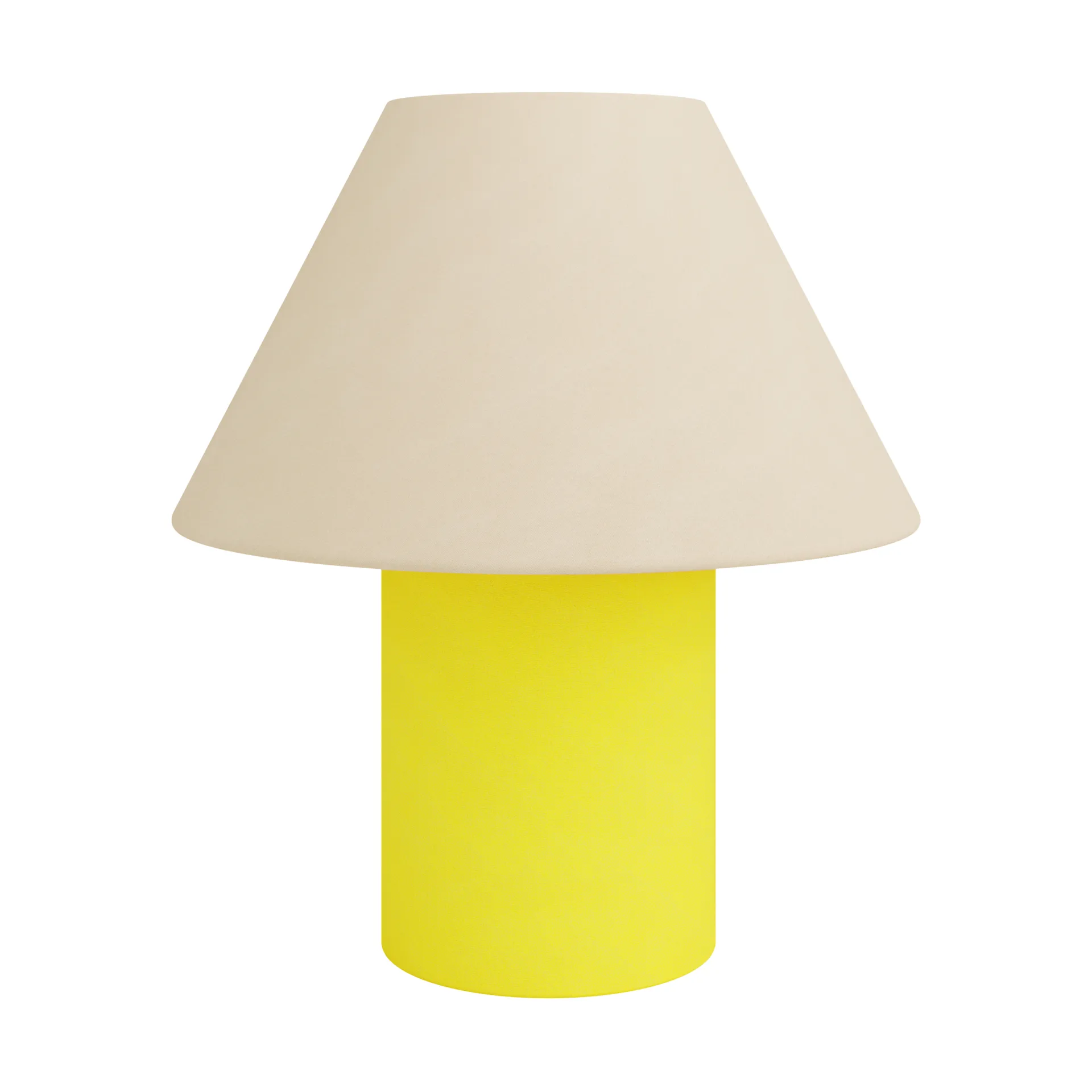 Toto table lamp Medium 47 cm, Beige-wax yellow Hem