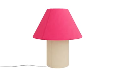 Toto table lamp Medium 47 cm - Magenta-beige - Hem