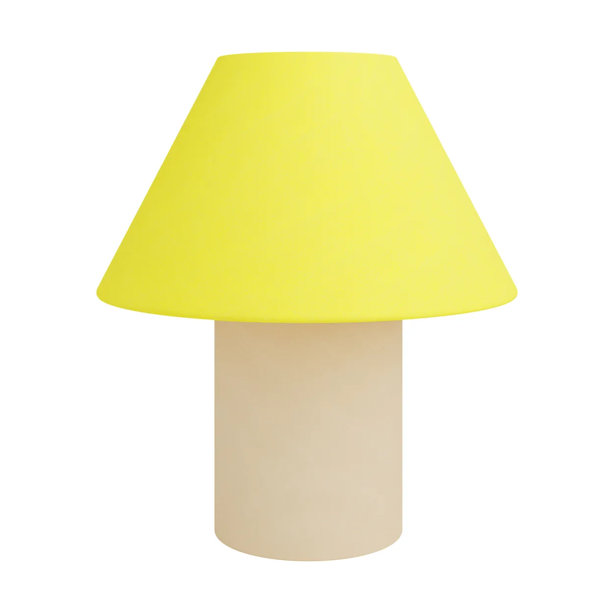 Hem Toto table lamp Medium 47 cm Wax yellow-beige | Scandinavian Design | Desk & table lamps | Yellow