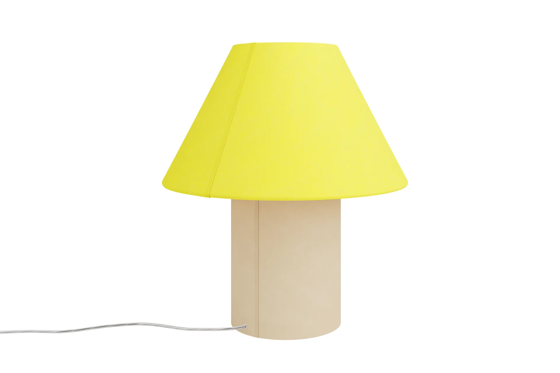 Toto table lamp Medium 47 cm, Wax yellow-beige Hem