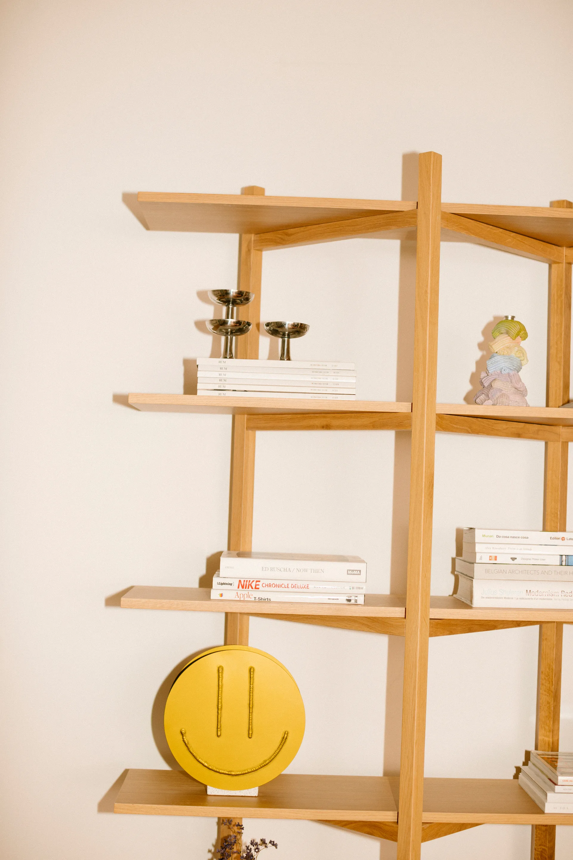 Zig Zag shelf High 175x214 cm, Oak Hem