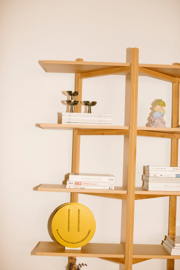 Zig Zag shelf High 175x214 cm, Oak Hem