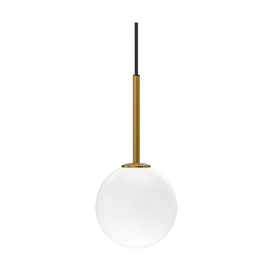 Herstal Ballon pendant White-brass | Scandinavian Design | Pendant lamps | White