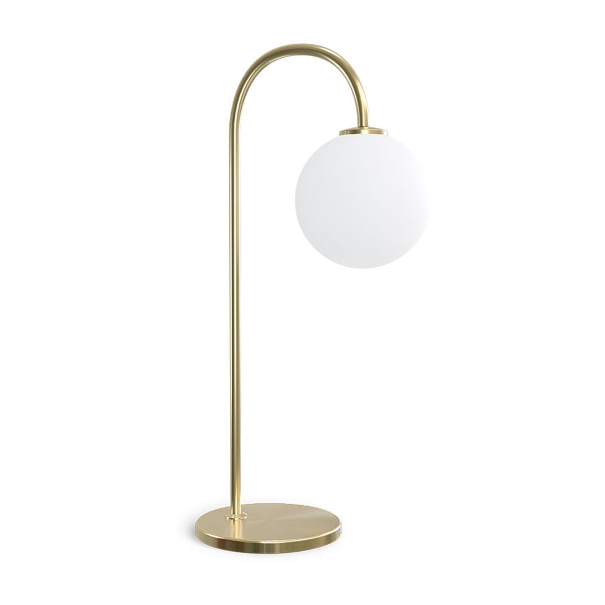 Herstal Ballon table lamp Brass | Scandinavian Design | Desk & table lamps | Gold-coloured