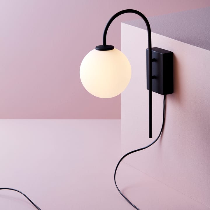 Ballon wall lamp - black - Herstal