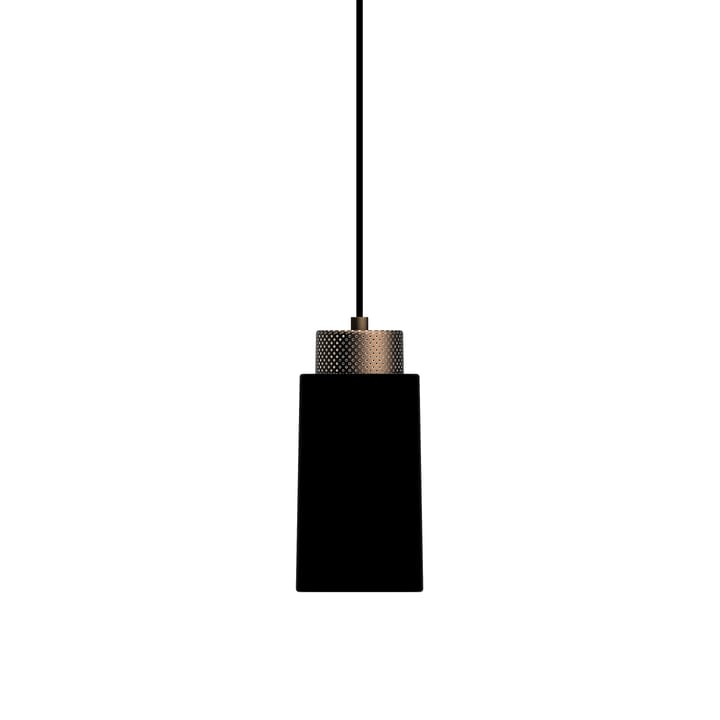 Edge pendant lamp small - Matte black-bronze - Herstal