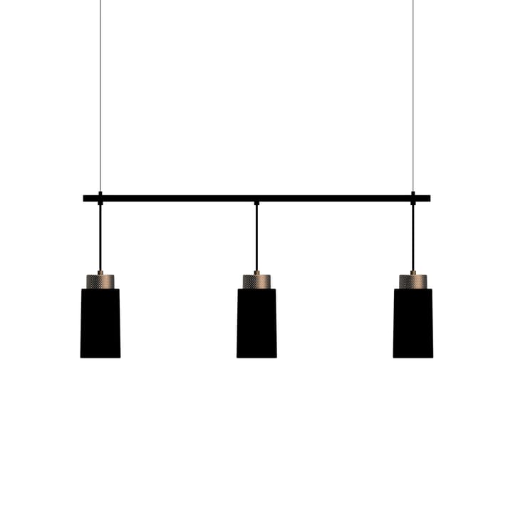 Edge pendant lamp trio - Matte black-bronze - Herstal