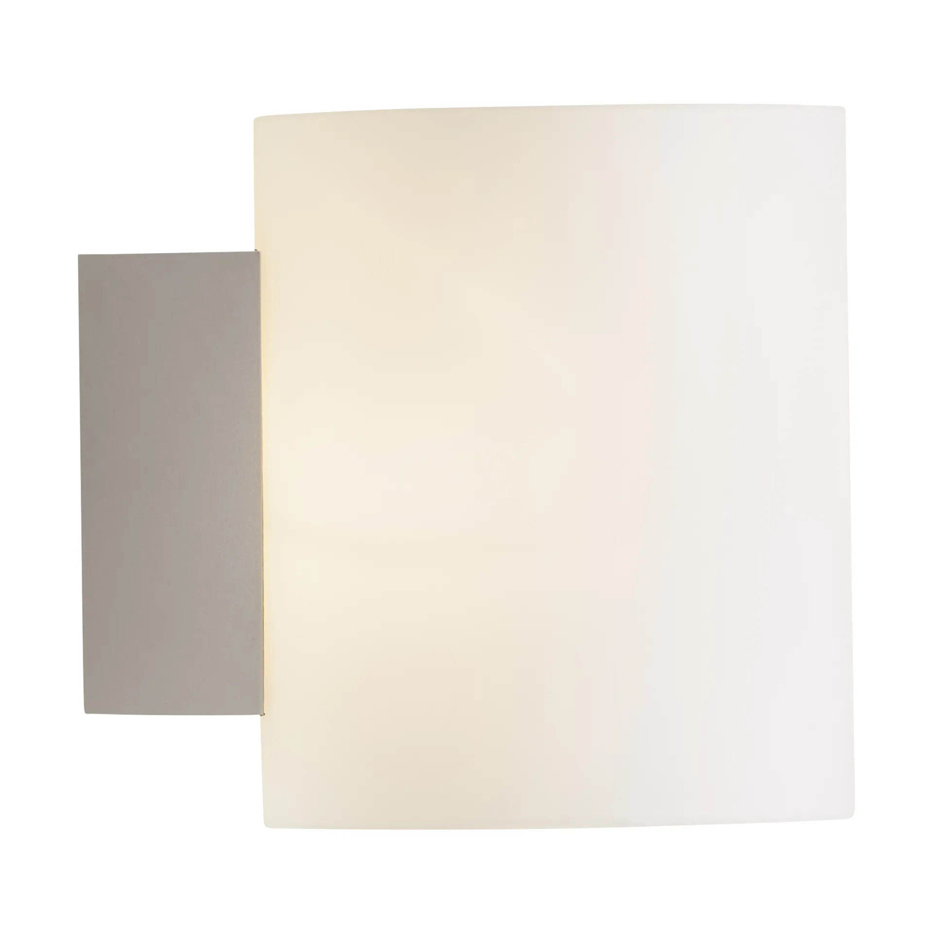 Evoke wall lamp small, White-opal glass Herstal