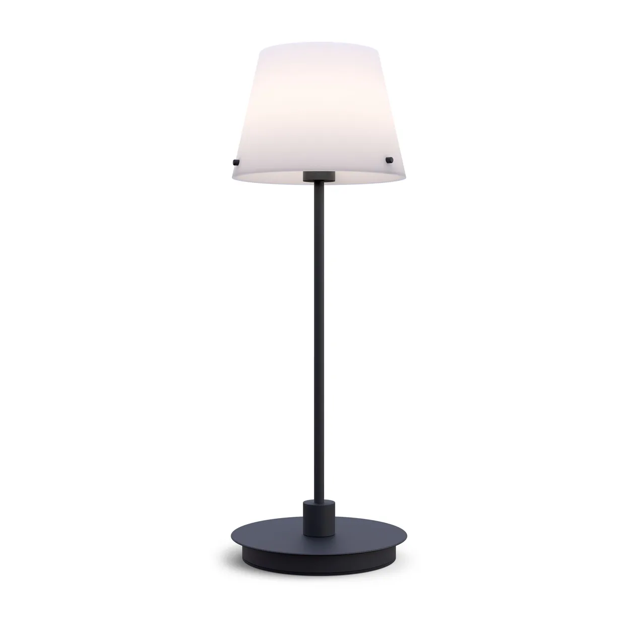 Herstal Gil il Grande table lamp Black-opal glass | Scandinavian Design | Desk & table lamps | Black