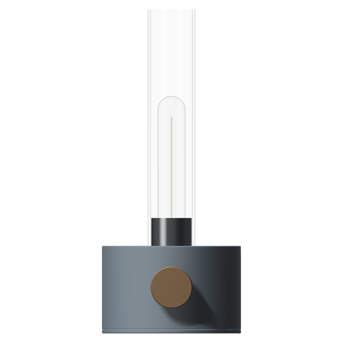 Herstal Harbor table lamp large Matte blue | Scandinavian Design | Desk & table lamps | Blue