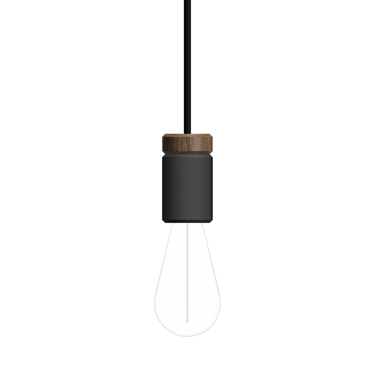 Herstal Holder pendant lamp Matte black | Scandinavian Design | Pendant lamps | Black