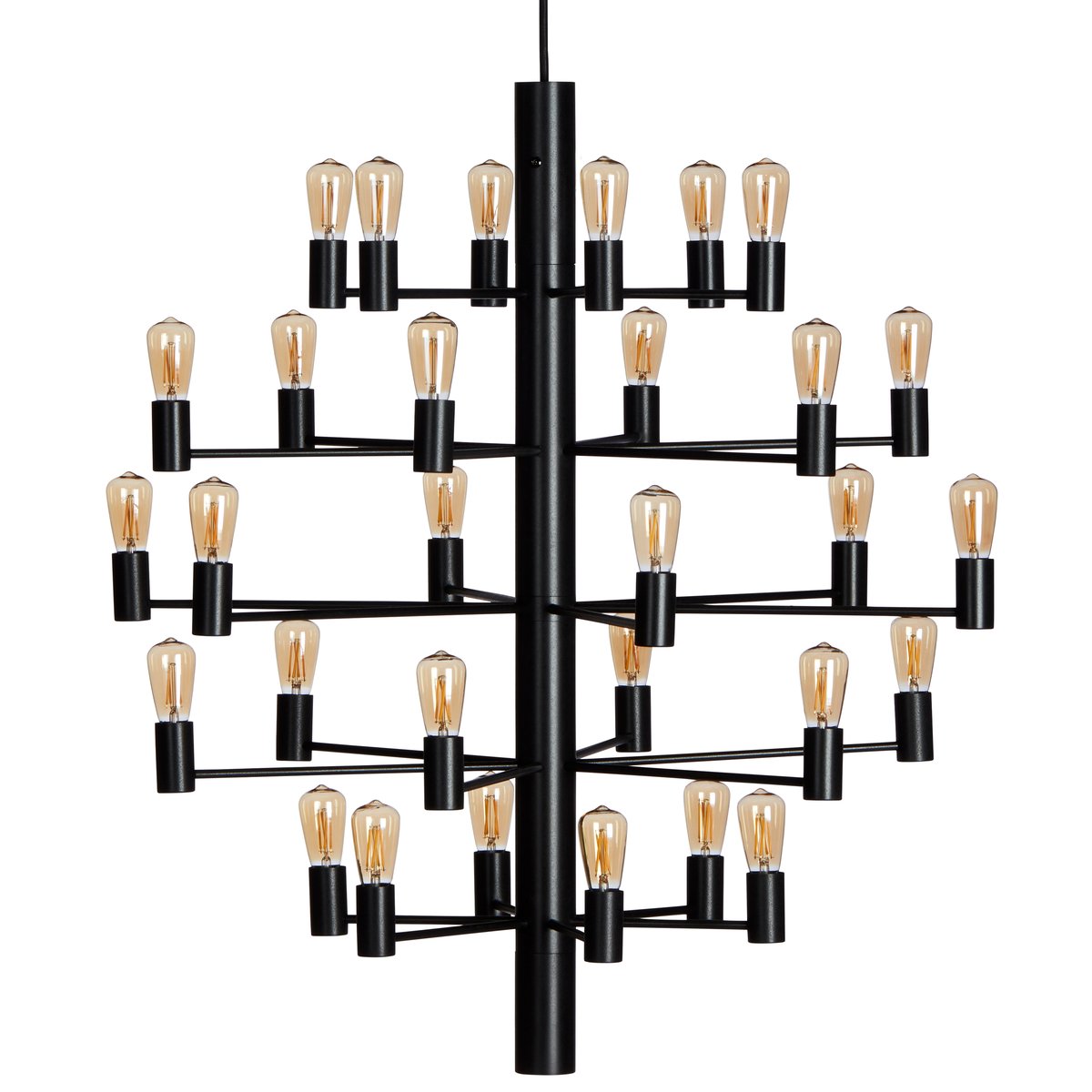 Herstal Manola 30 chandelier Black | Scandinavian Design | Pendant lamps | Black