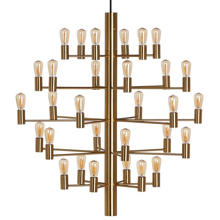 Manola 30 chandelier - Brass - Herstal