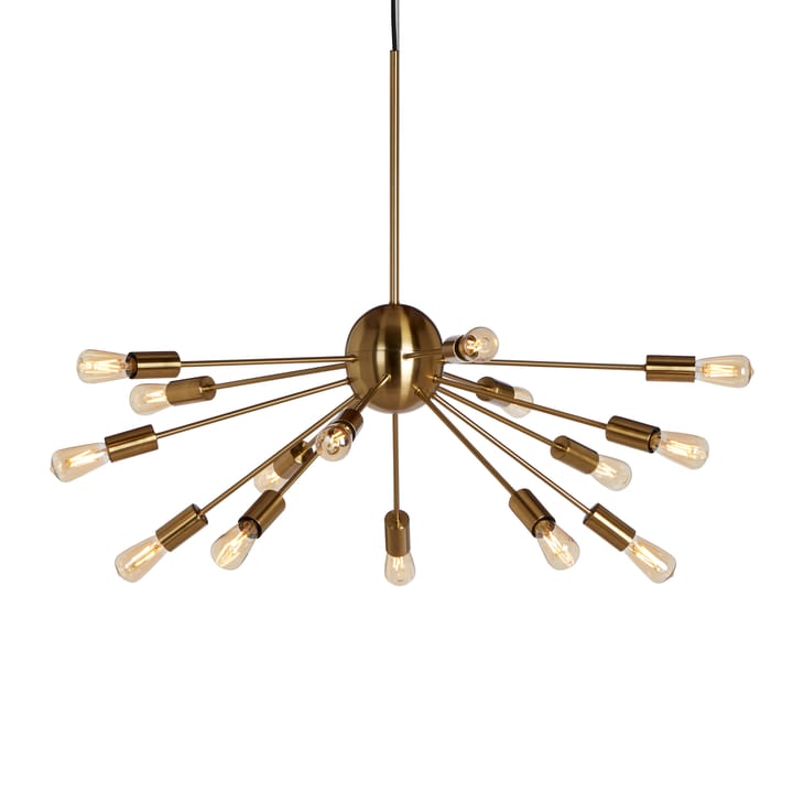 Mir ceiling lamp - satin brass - Herstal