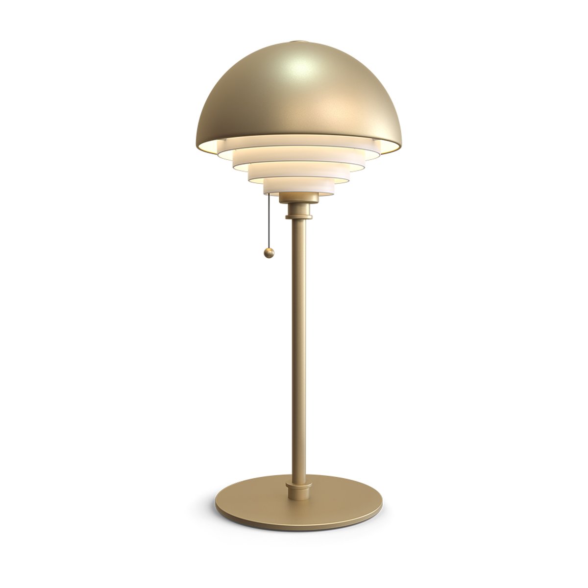 Herstal Motown table lamp Brass | Scandinavian Design | Desk & table lamps | Gold-coloured