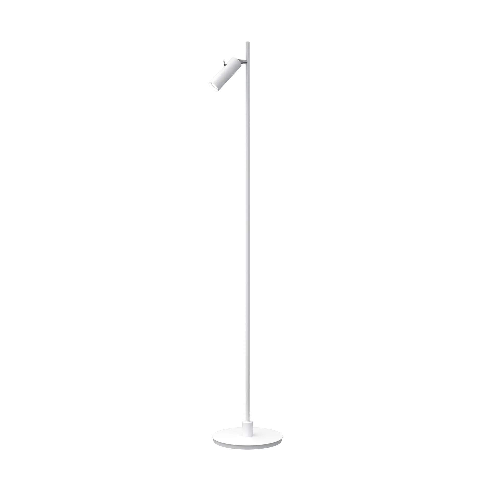 Pipeline floor lamp, Matte white Herstal