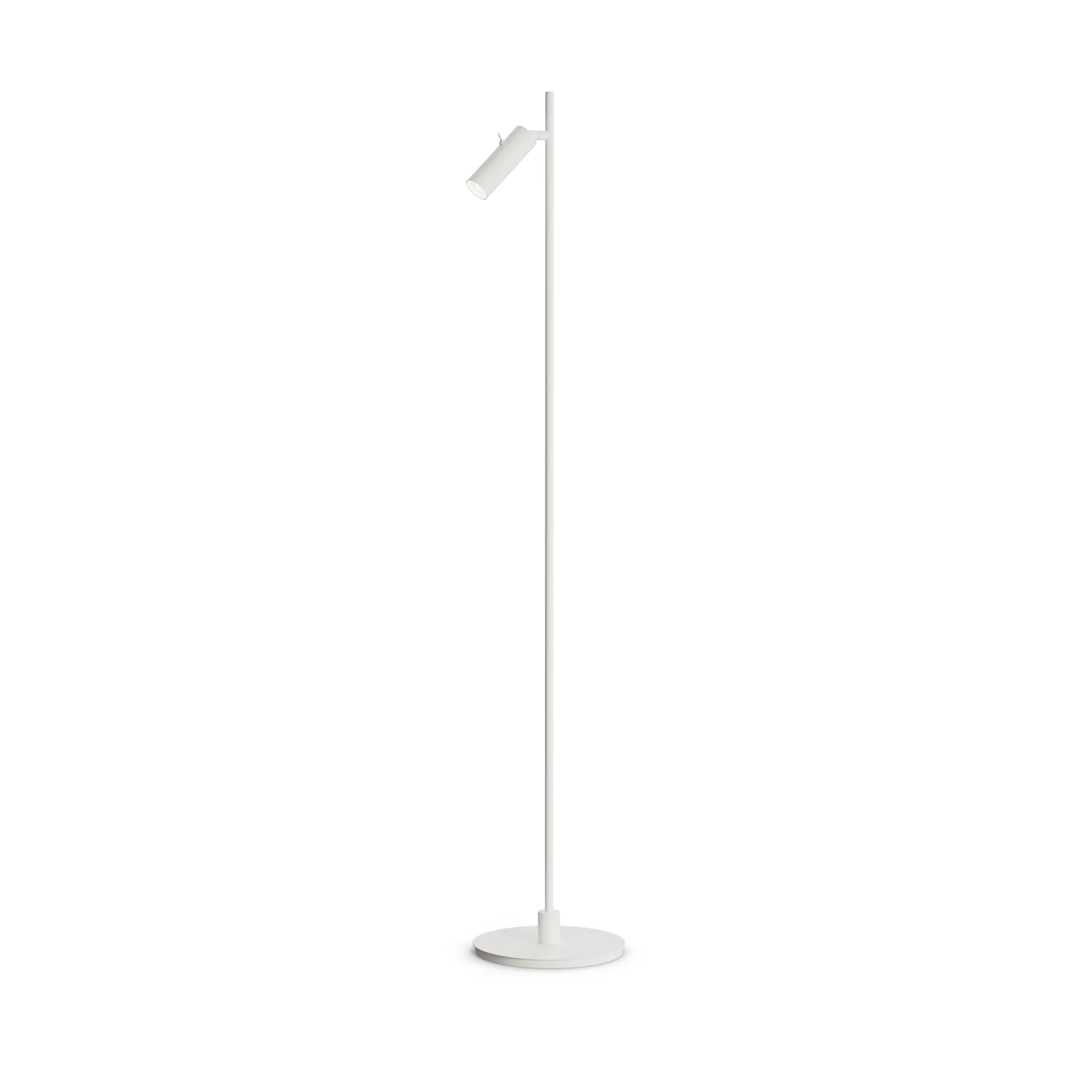 Pipeline floor lamp, Matte white Herstal