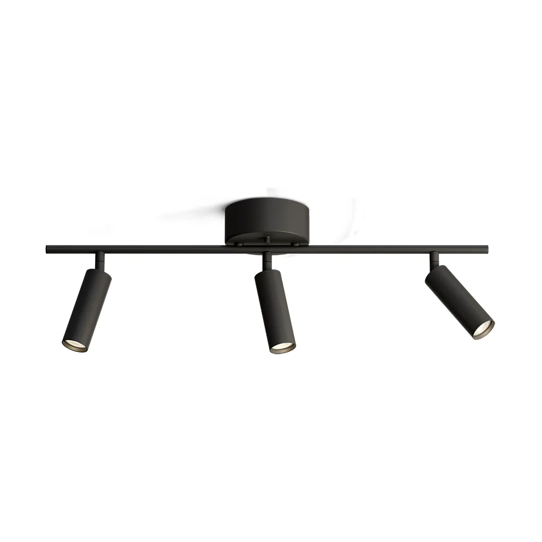 Herstal line skena 3 Matte black | Scandinavian Design | Pendant lamps | Black