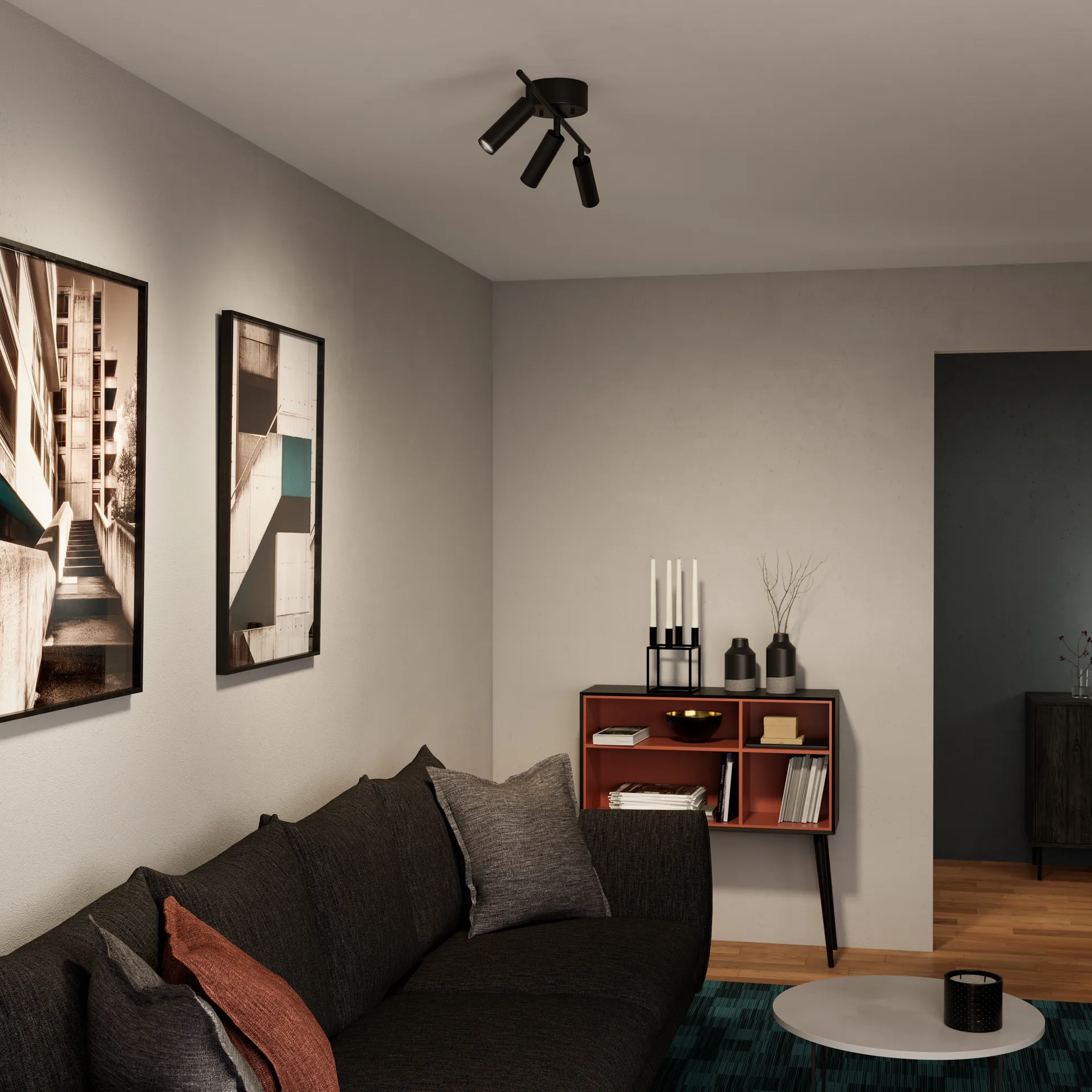 Pipeline skena 3, Matte black Herstal