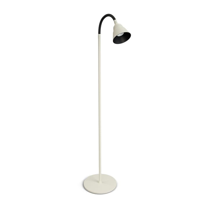 Relief floor lamp 10W - Pearl white-matte black - Herstal