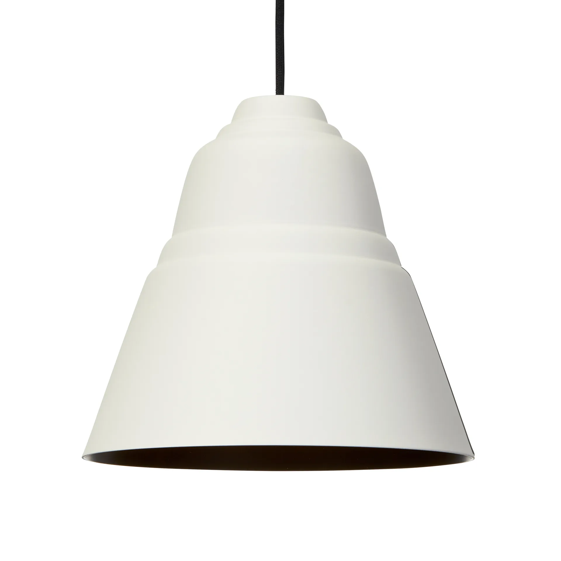 Relief pendant lamp 30 cm, Pearl white Herstal