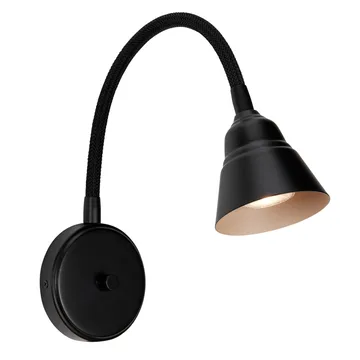 Relief wall lamp - Matte black - Herstal