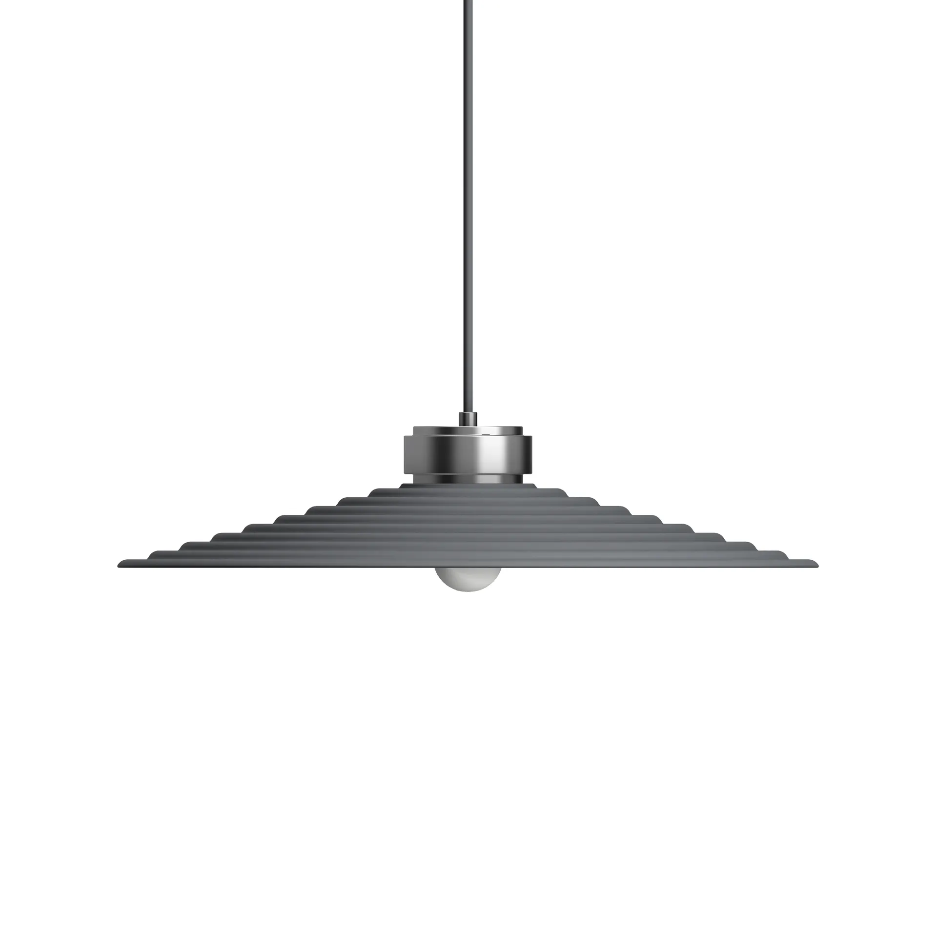 Sound pendant lamp large, Graphite Herstal