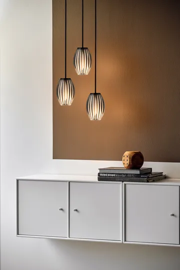 Tentacle pendant medium - Black-Smoked - Herstal