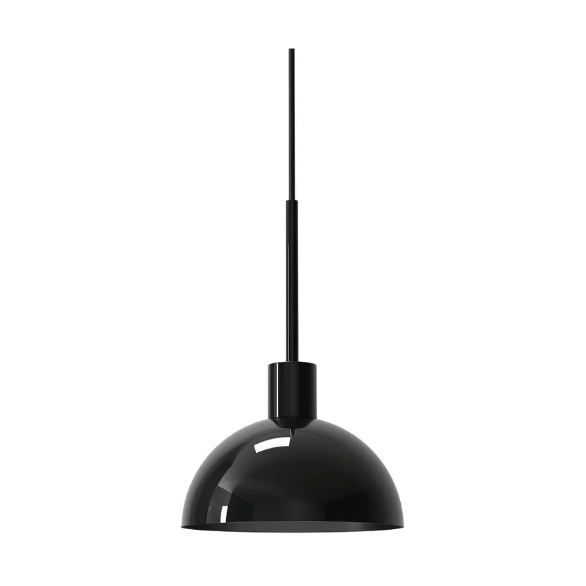 Vienda pendant lamp, Gloss black Herstal