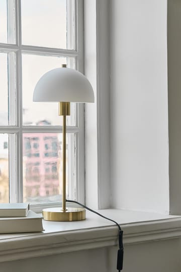 Vienda table lamp - brass-white - Herstal
