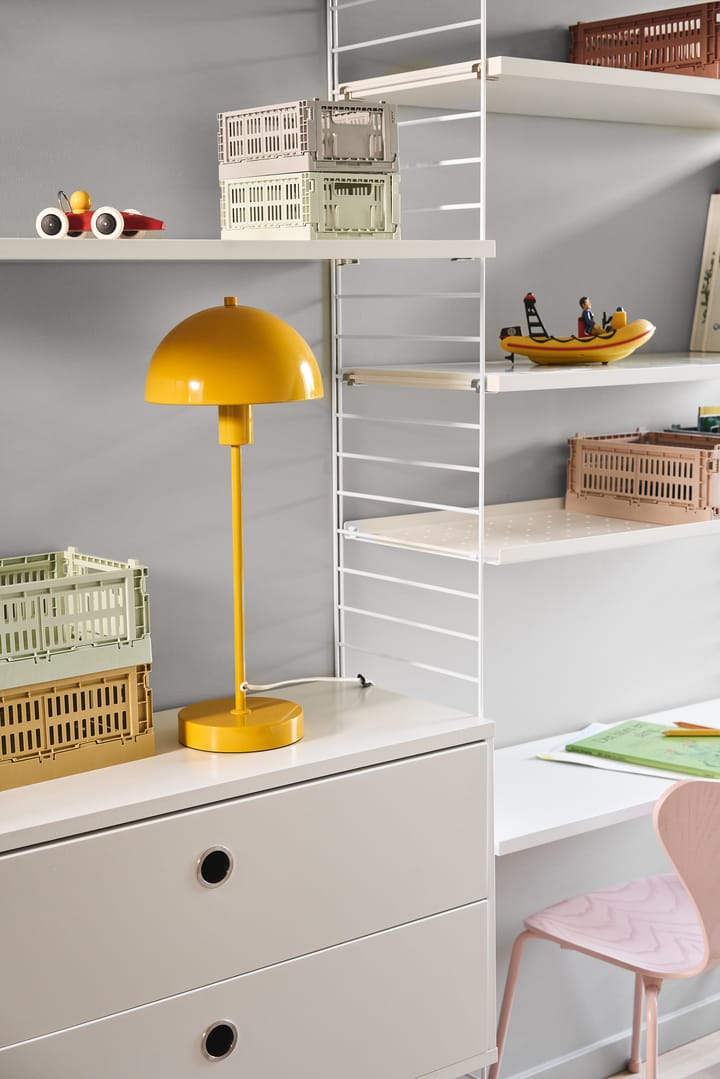 Vienda table lamp, Mango yellow Herstal