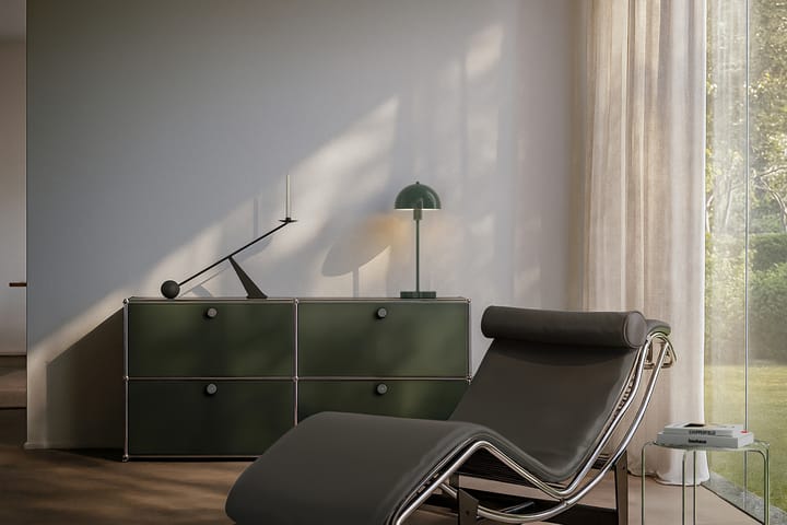Vienda table lamp, Oak leaf green Herstal
