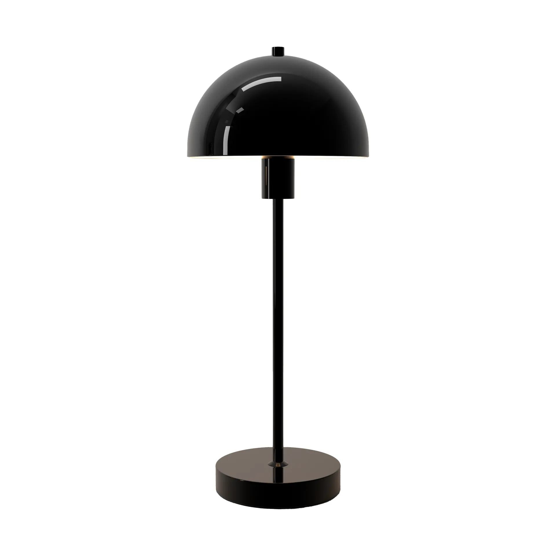 Vienda table lamp, Shiny black Herstal