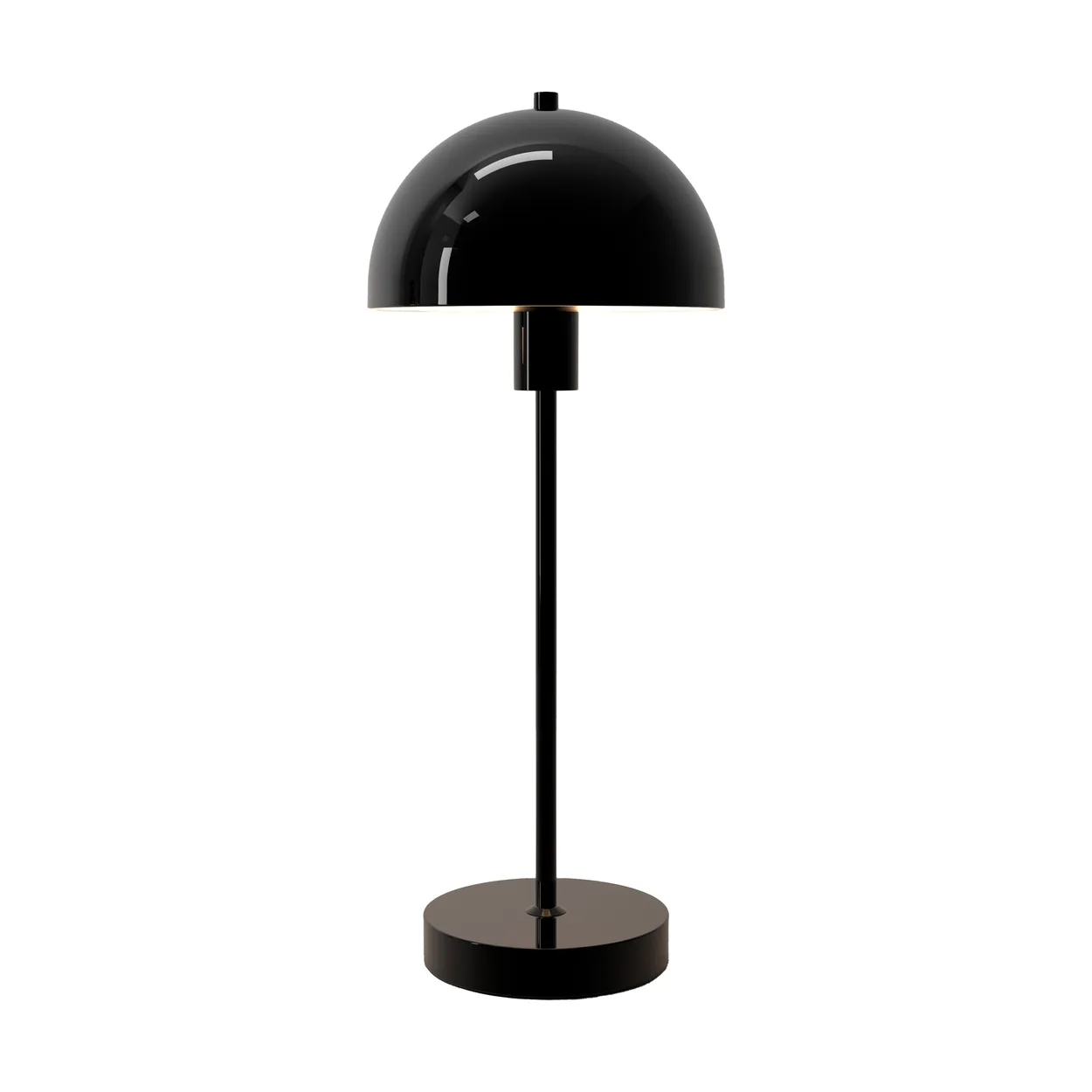 Herstal Vienda table lamp Shiny black | Scandinavian Design | Desk & table lamps | Black