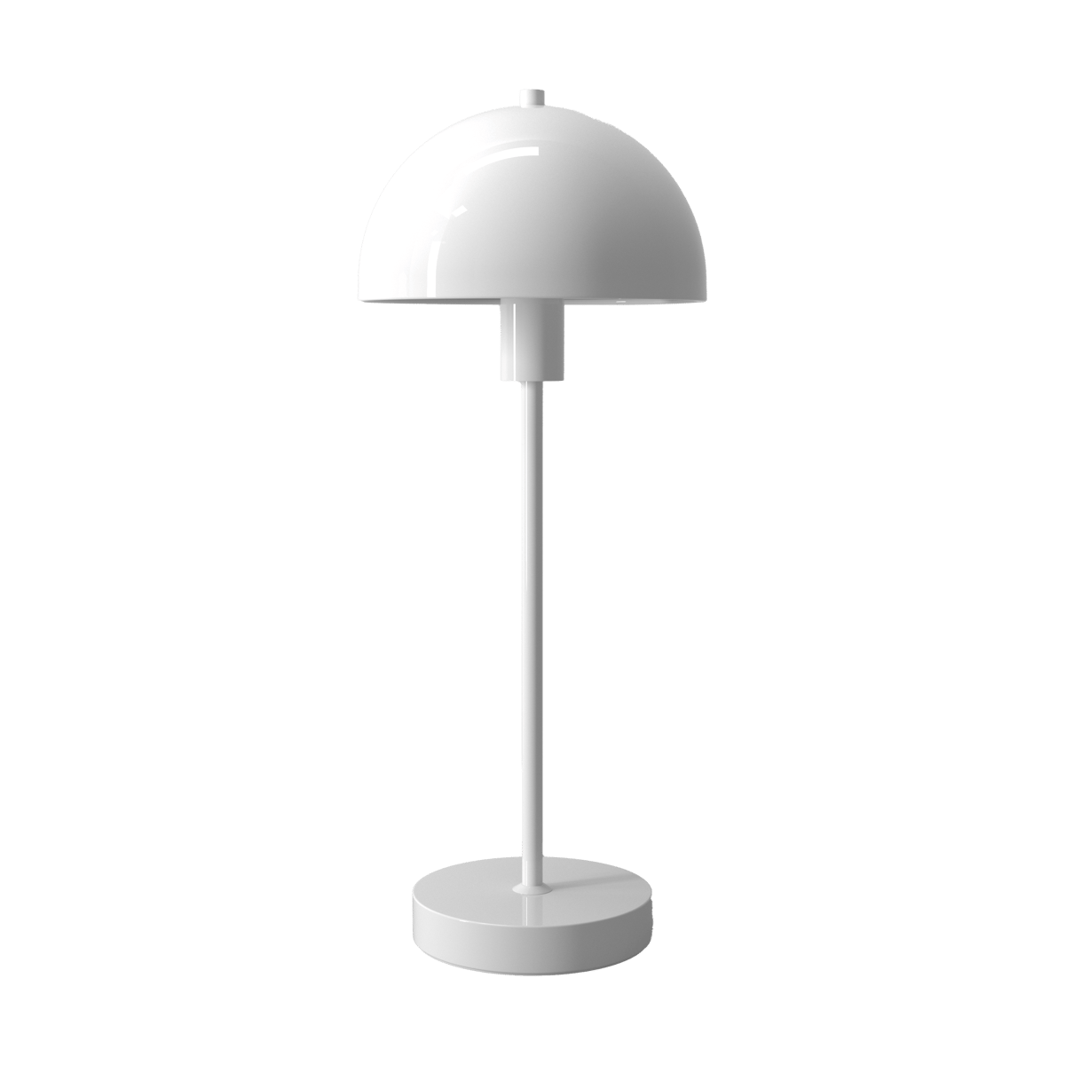 Herstal Vienda table lamp Shiny white | Scandinavian Design | Desk & table lamps | White